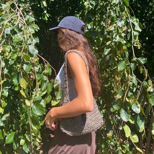 Dusty Brown Handmade Tote Bag
